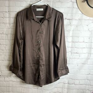 EUC JON & ANNA SATIN BUTTON DOWN